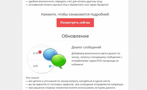 Верстка писем